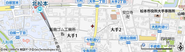 中信アスナ株式会社　本社周辺の地図