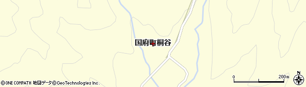 岐阜県高山市国府町桐谷周辺の地図