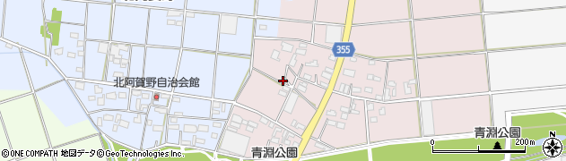 埼玉県深谷市血洗島289周辺の地図