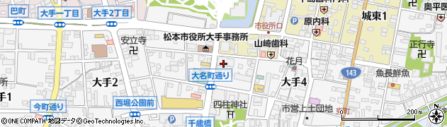 長野県生命保険協会周辺の地図