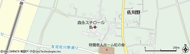 森永スチロール株式会社　栃木工場周辺の地図