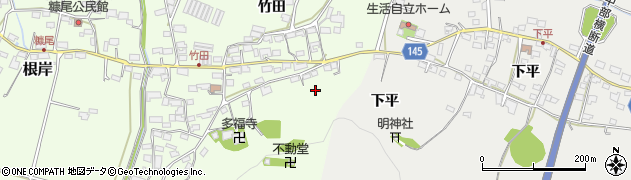 長野県佐久市根岸（竹田）周辺の地図