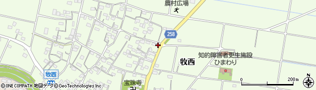 埼玉県本庄市牧西531周辺の地図