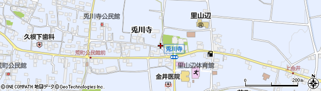 長野県松本市里山辺兎川寺2979周辺の地図