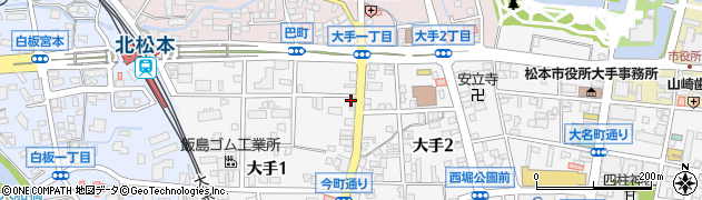 青木駐車場周辺の地図