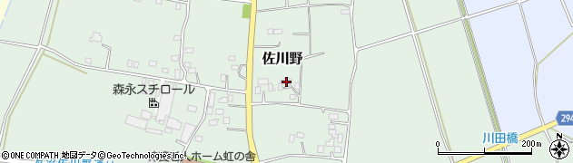 栃木県下都賀郡野木町佐川野1497周辺の地図