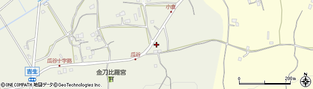 茨城県石岡市吉生3209周辺の地図