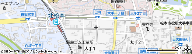 松本住販株式会社　賃貸周辺の地図