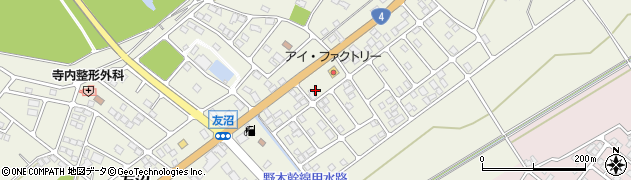 栃木県下都賀郡野木町友沼6601周辺の地図