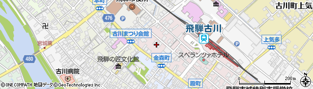 日本料理 和食処 本店 香梅周辺の地図