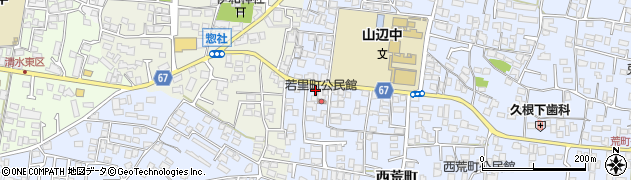 王ヶ頭ホテル松本事務所周辺の地図