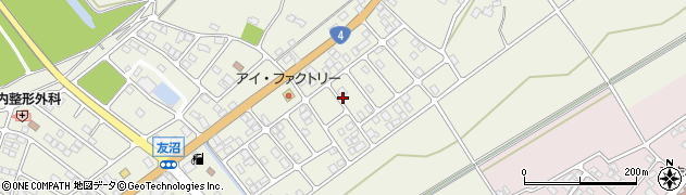 栃木県下都賀郡野木町友沼6607周辺の地図