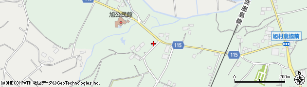 茨城県鉾田市造谷1206周辺の地図