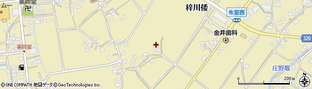 長野県松本市梓川倭周辺の地図