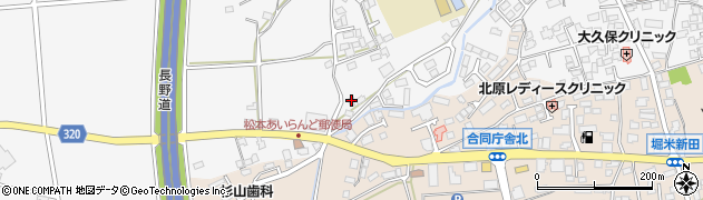 丸正株式会社　長野営業所周辺の地図