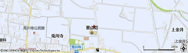 長野県松本市里山辺薄町2962周辺の地図