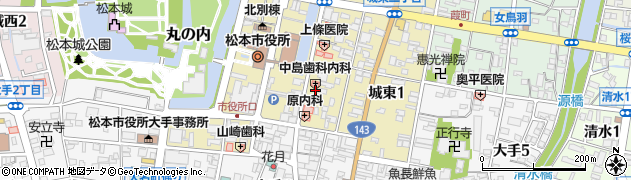 中嶋歯科医院周辺の地図