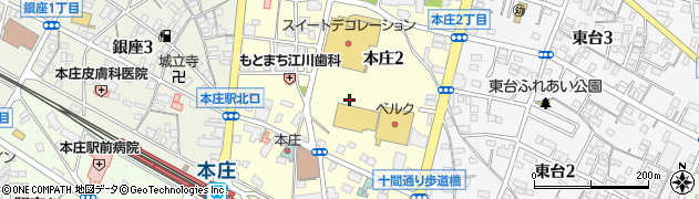 アン・コトン本庄店周辺の地図