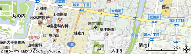 恵光禅院周辺の地図
