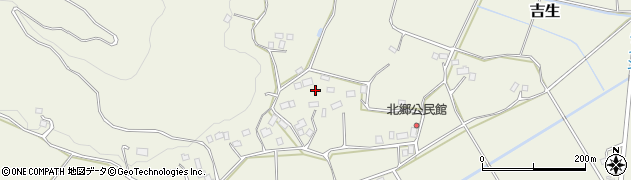 茨城県石岡市吉生2177周辺の地図