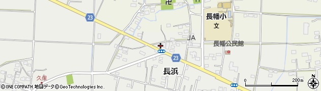 埼玉県児玉郡上里町長浜1058周辺の地図