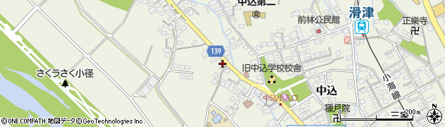 長野県佐久市中込石神541周辺の地図