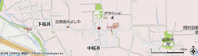 長野県佐久市桜井（中桜井）周辺の地図