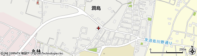 栃木県下都賀郡野木町潤島125-7周辺の地図