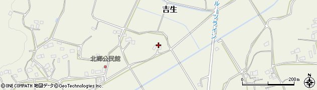 茨城県石岡市吉生2516周辺の地図