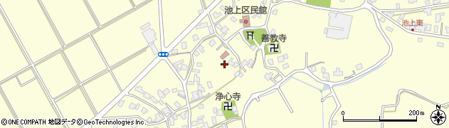 福井県坂井市三国町池上周辺の地図