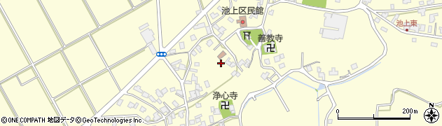 福井県坂井市三国町池上周辺の地図