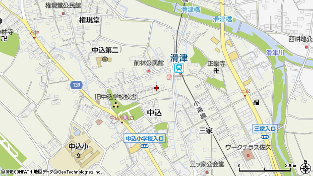〒385-0051 長野県佐久市中込の地図