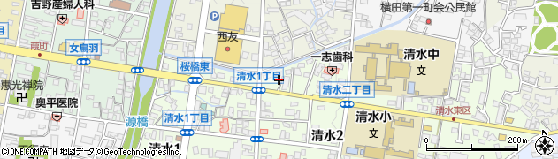 朝倉茶舗周辺の地図