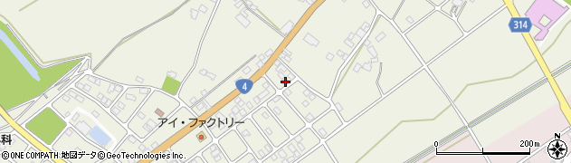 栃木県下都賀郡野木町友沼6603-3周辺の地図