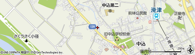 長野県佐久市中込石神542周辺の地図