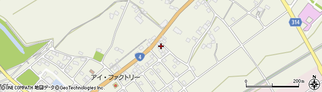 栃木県下都賀郡野木町友沼816周辺の地図