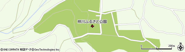 長野県松本市梓川梓7077周辺の地図