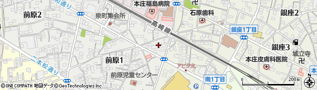 東洋測地調査株式会社　本庄支店周辺の地図