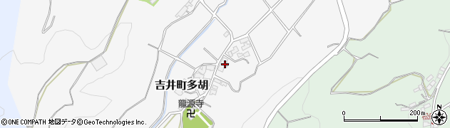 群馬県高崎市吉井町多胡805周辺の地図
