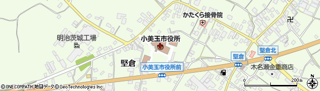 小美玉市役所周辺の地図