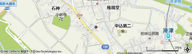 長野県佐久市中込石神551周辺の地図