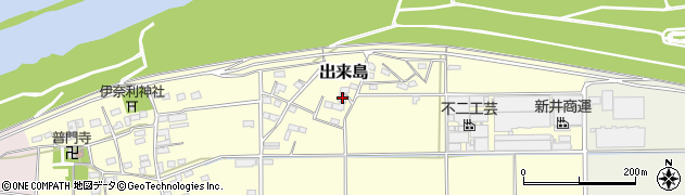 埼玉県熊谷市出来島215周辺の地図