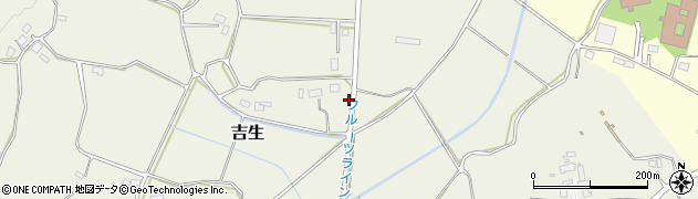 茨城県石岡市吉生2970周辺の地図