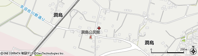 栃木県下都賀郡野木町潤島224周辺の地図
