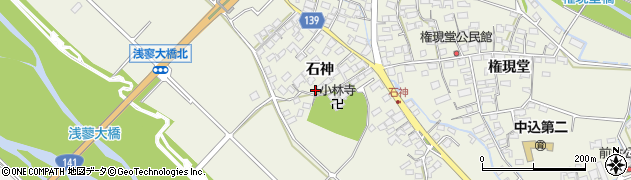 長野県佐久市中込石神642周辺の地図