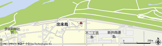 埼玉県熊谷市出来島224周辺の地図
