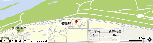 埼玉県熊谷市出来島222周辺の地図
