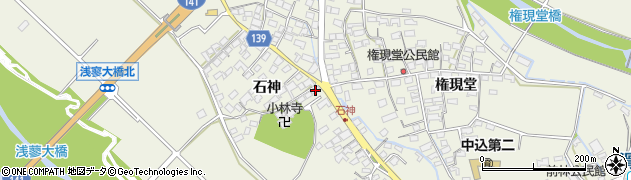 長野県佐久市中込石神664周辺の地図