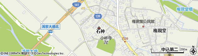 長野県佐久市中込石神640周辺の地図