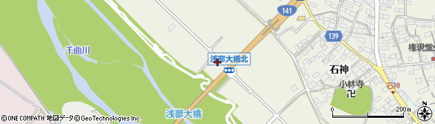 長野県佐久市中込石神826周辺の地図